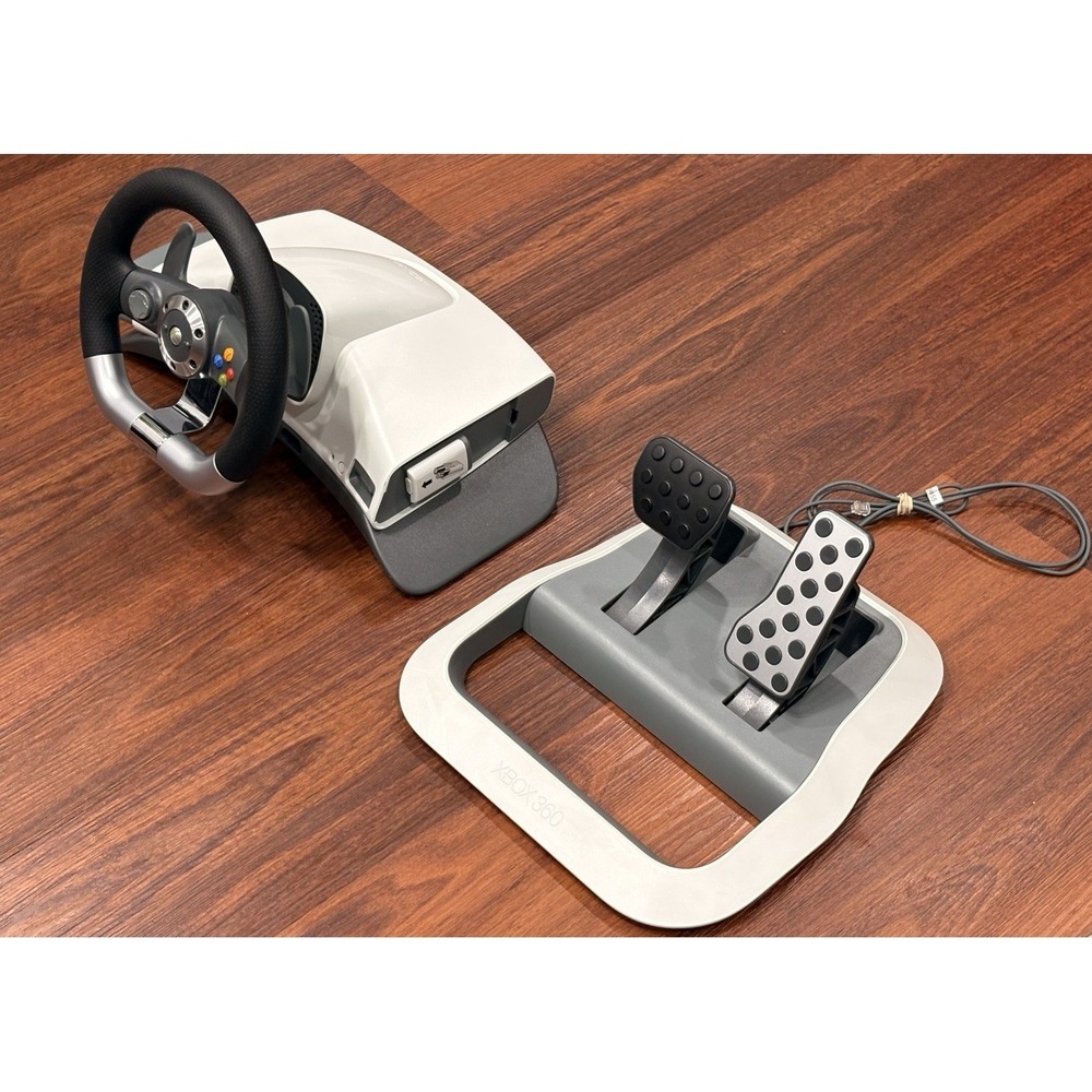 Xbox‎ 360 Wireless Racing Wheel READ! - Picture 8 of 16